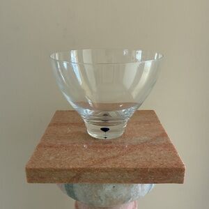 New Orrefors Intermezzo Blue Large Bowl Coupe -Erika Lagerbielke -Extremely RARE